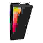 Cadorabo Hülle für Motorola MOTO C Schutz Hülle in Schwarz Flip Etui Handyhülle Case Cover