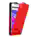Cadorabo Hülle für Motorola MOTO G3 Schutz Hülle in Rot Flip Etui Handyhülle Case Cover