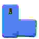 Cadorabo Hülle für Motorola MOTO G4 PLAY Schutzhülle in Blau Hard Case Handy Hülle Etui