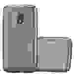 Cadorabo Schutzhülle für Motorola MOTO G4 PLAY Hülle in Grau Handyhülle TPU Silikon Etui Cover Case