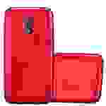 Cadorabo Schutzhülle für Motorola MOTO G4 PLAY Hülle in Rot Handyhülle TPU Silikon Etui Cover Case