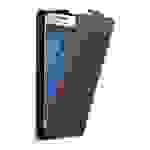 Cadorabo Hülle für Motorola MOTO G5S Schutz Hülle in Braun Flip Etui Handyhülle Case Cover