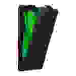 Cadorabo Hülle für Motorola MOTO E5 / G6 PLAY Schutz Hülle in Schwarz Flip Etui Handyhülle Case Cover