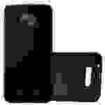 Cadorabo Schutzhülle für Motorola MOTO X4 Hülle in Schwarz Handyhülle TPU Silikon Etui Cover Case