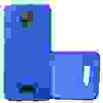 Cadorabo Schutzhülle für Motorola MOTO Z Hülle in Blau Handyhülle TPU Silikon Etui Cover Case