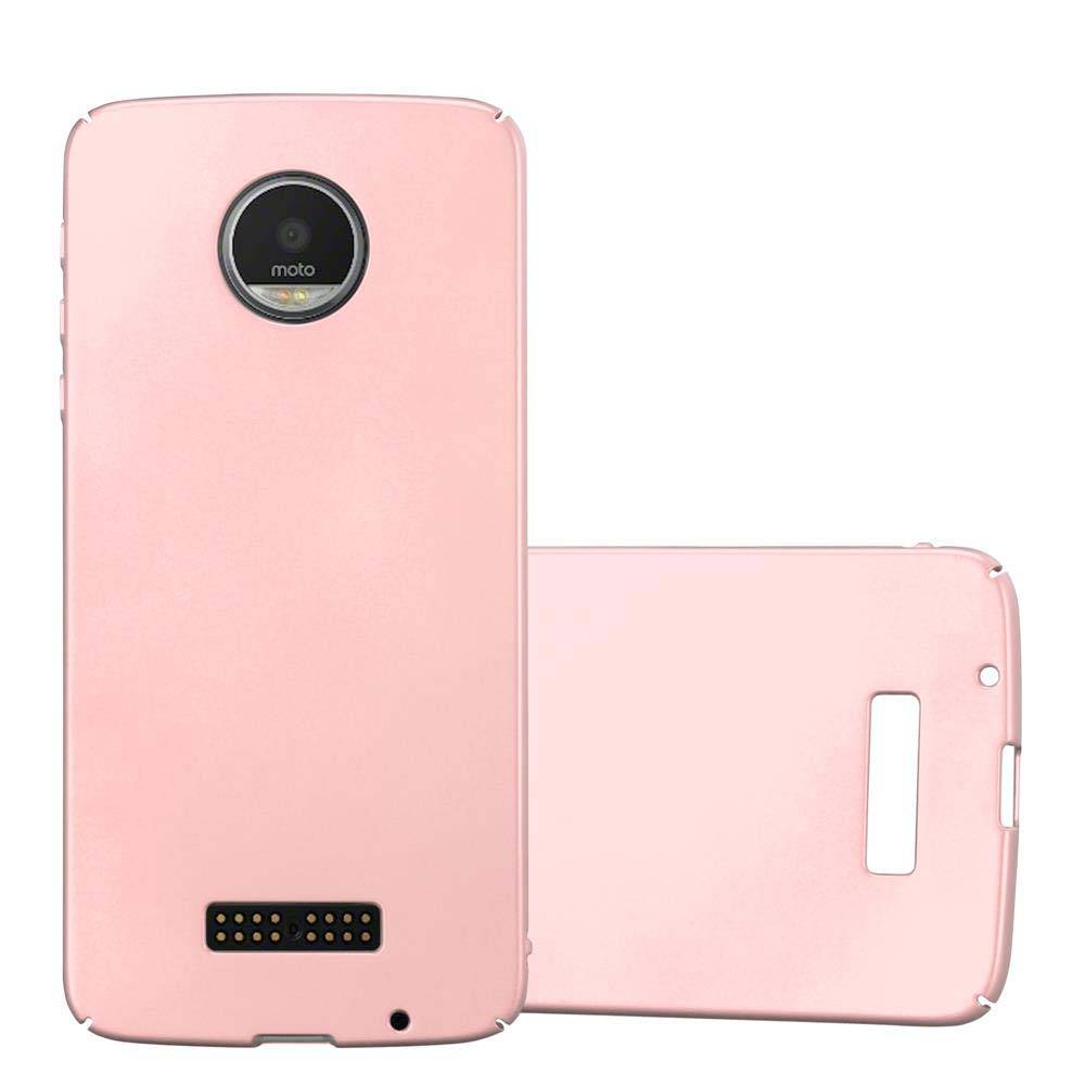 Cadorabo Schutzhülle für Motorola MOTO Z Hülle in Rosa Handyhülle TPU Silikon Etui Cover Case