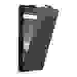 Cadorabo Hülle für Motorola MOTO Z PLAY Schutz Hülle in Braun Flip Etui Handyhülle Case Cover
