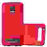 Cadorabo Schutzhülle für Motorola MOTO Z2 Hülle in Rot Handyhülle TPU Silikon Etui Cover Case