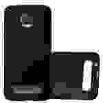 Cadorabo Schutzhülle für Motorola MOTO Z2 Hülle in Schwarz Handyhülle TPU Silikon Etui Cover Case