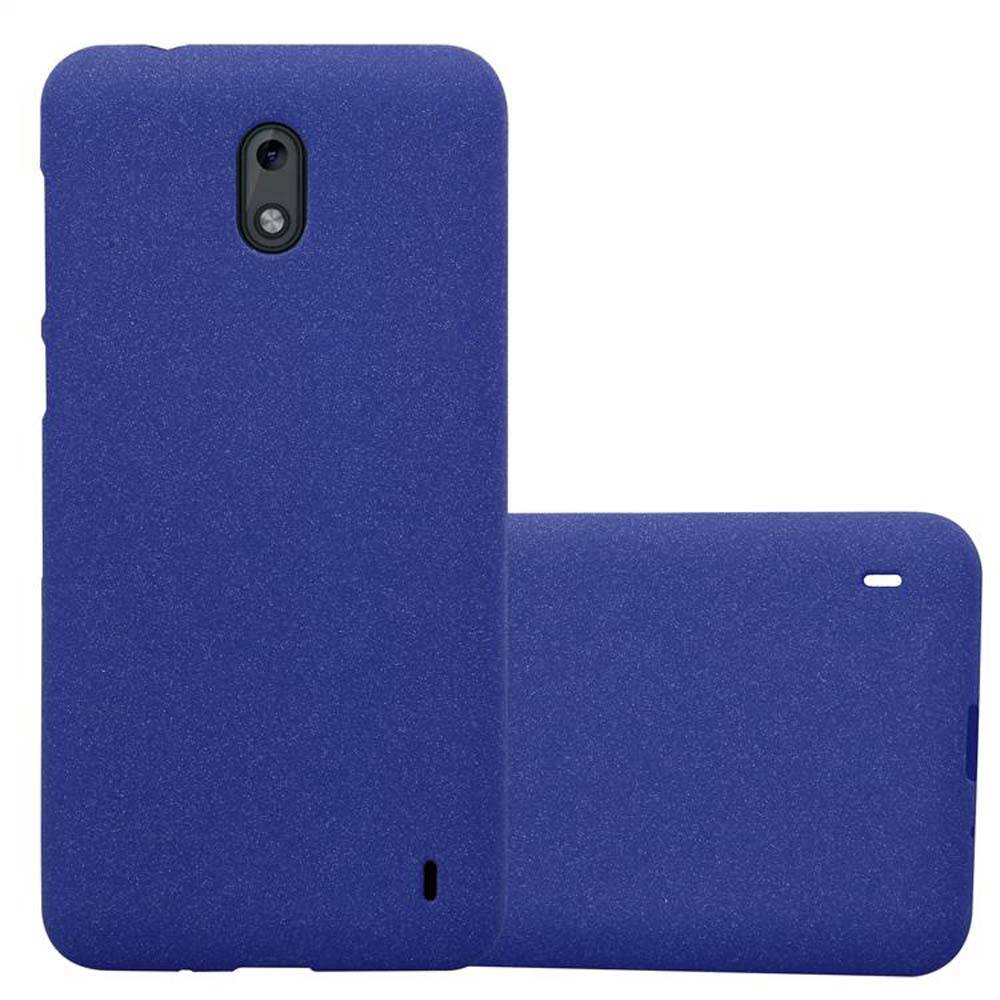 Cadorabo Schutzhülle für Nokia 2 2017 Hülle in Blau Handyhülle TPU Etui Cover Case