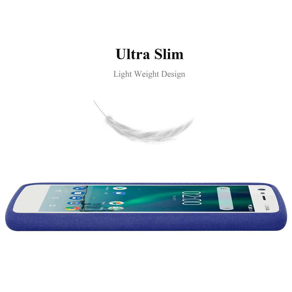 Cadorabo Schutzhülle für Nokia 2 2017 Hülle in Blau Handyhülle TPU Etui Cover Case