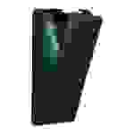 Cadorabo Hülle für Nokia 2 2017 Schutz Hülle in Schwarz Flip Etui Handyhülle Case Cover