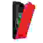 Cadorabo Hülle für Nokia 2.1 Schutz Hülle in Rot Flip Etui Handyhülle Case Cover