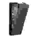 Cadorabo Hülle für Nokia Lumia 550 Schutz Hülle in Braun Flip Etui Handyhülle Case Cover