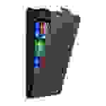 Cadorabo Hülle für Nokia Lumia 625 Schutz Hülle in Braun Flip Etui Handyhülle Case Cover