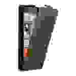 Cadorabo Hülle für Nokia Lumia 640 Schutz Hülle in Braun Flip Etui Handyhülle Case Cover