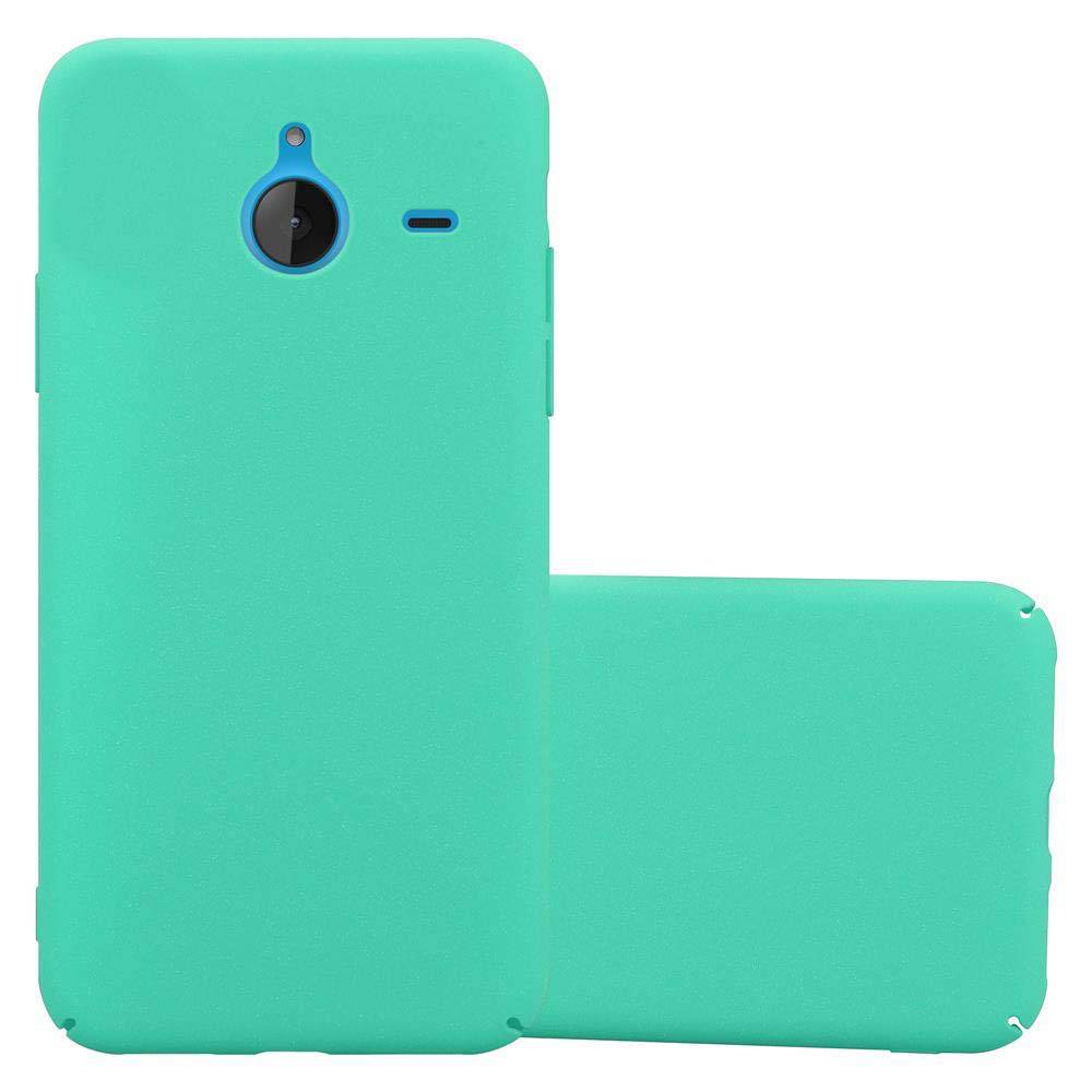 Cadorabo Schutzhülle für Nokia Lumia 640 XL Hülle in Grün Etui Hard Case Handyhülle Cover