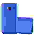 Cadorabo Schutzhülle für Nokia Lumia 640 XL Hülle in Blau Handyhülle TPU Silikon Etui Cover Case