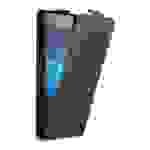 Cadorabo Hülle für Nokia Lumia 650 Schutz Hülle in Braun Flip Etui Handyhülle Case Cover