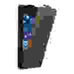 Cadorabo Hülle für Nokia Lumia 950 Schutz Hülle in Braun Flip Etui Handyhülle Case Cover