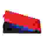 Cadorabo Hülle für Samsung Galaxy A3 2017 Schutz Hülle in Rot Flip Etui Handyhülle Case Cover