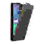 Cadorabo Hülle für Samsung Galaxy J5 2015 Schutz Hülle in Braun Flip Etui Handyhülle Case Cover