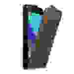 Cadorabo Hülle für Samsung Galaxy XCover 3 Schutz Hülle in Braun Flip Etui Handyhülle Case Cover