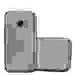 Cadorabo Schutzhülle für Samsung Galaxy XCover 4 / XCover 4s Hülle in Grau Handyhülle TPU Silikon Etui Cover Case