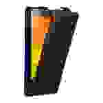 Cadorabo Hülle für Xiaomi Mi 2 Schutz Hülle in Schwarz Flip Etui Handyhülle Case Cover