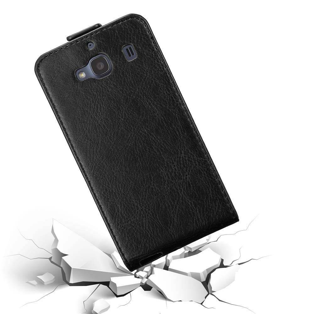 Cadorabo Hülle für Xiaomi Mi 2 Schutz Hülle in Schwarz Flip Etui Handyhülle Case Cover