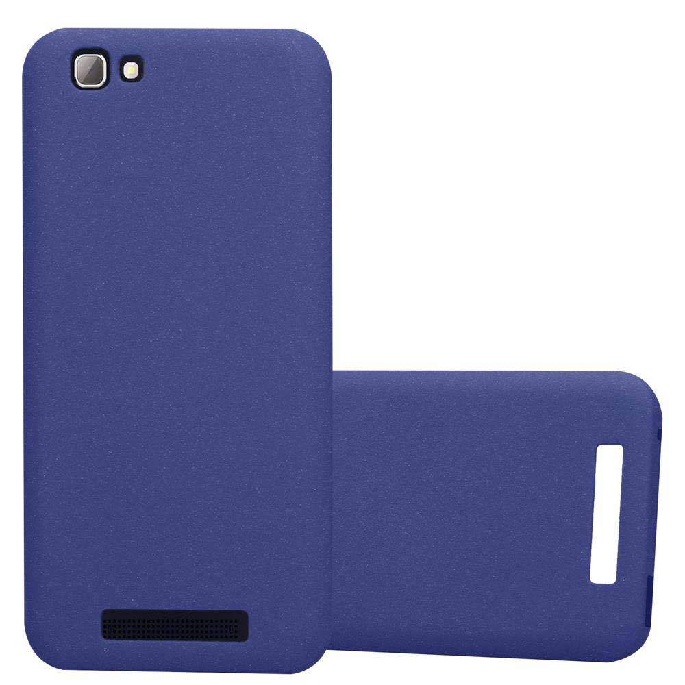 Cadorabo Schutzhülle für ZTE Blade A612 Hülle in Blau Handyhülle TPU Etui Cover Case
