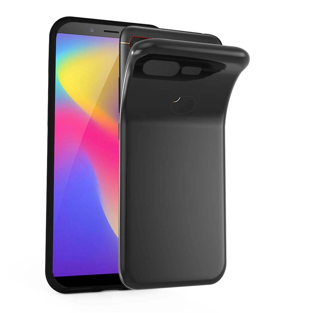 Cadorabo Hülle für ZTE Nubia N3 Schutz Hülle in Schwarz Schutzhülle TPU Silikon Cover Etui Case
