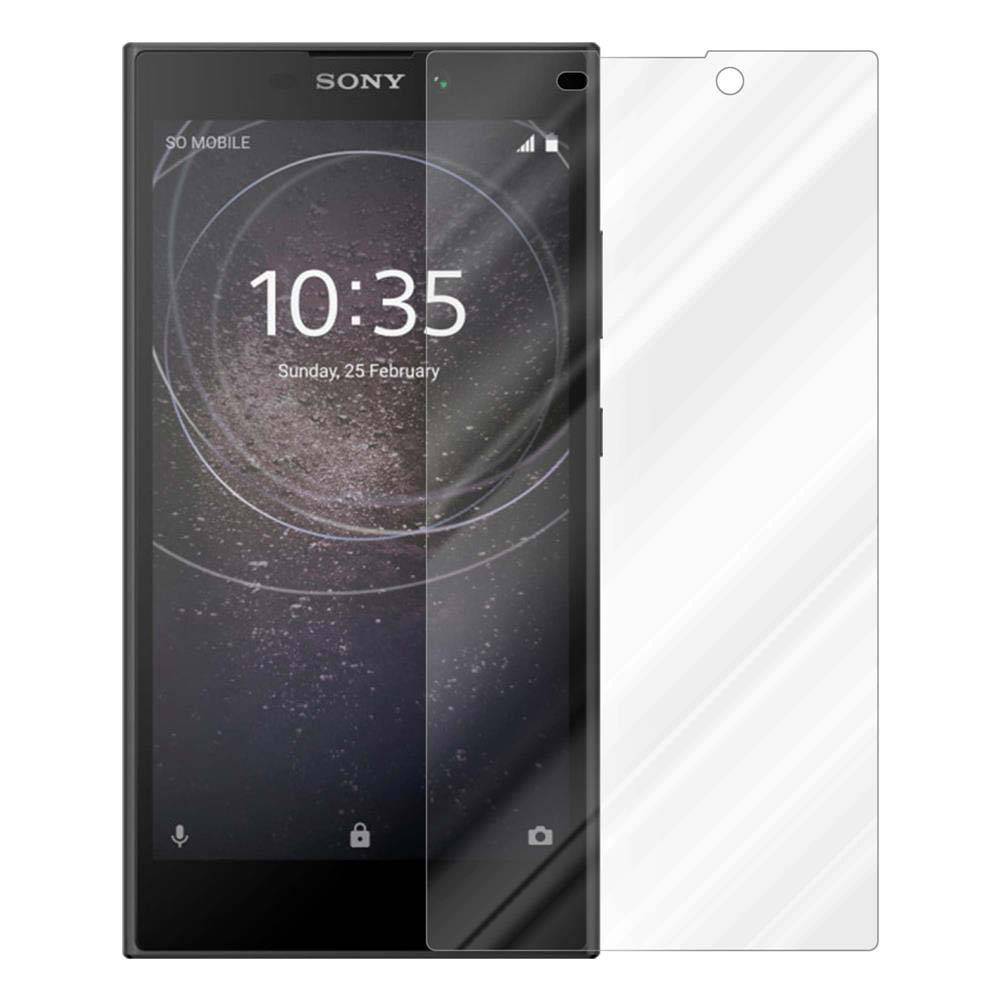 Cadorabo Panzer Folie für Sony Xperia L2 Schutzfolie in Transparent Gehärtetes Tempered Display-Schutzglas
