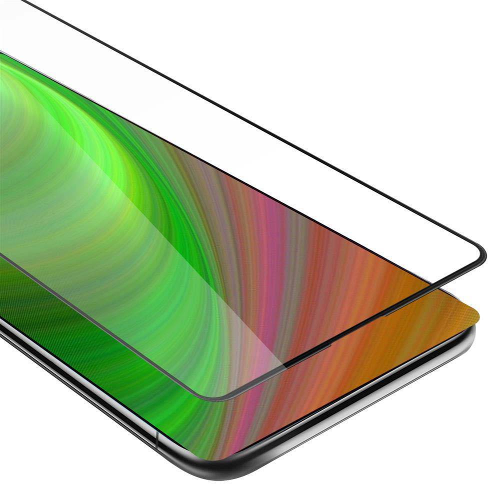 Cadorabo Panzerfolie für Xiaomi Mi Mix 2S Schutzfolie in Schwarz Vollbild Folie Tempered Display Schutzglas
