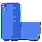 Cadorabo Hülle für Apple iPhone XR Schutzhülle in Blau Hard Case Handy Hülle Etui