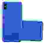 Cadorabo Hülle für Apple iPhone XS MAX Schutz Hülle in Blau Schutzhülle TPU Silikon Etui Case Cover