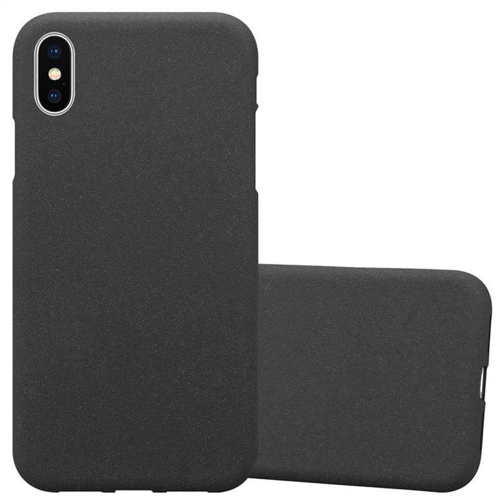 Cadorabo Schutzhülle für Apple iPhone XS MAX Hülle in Schwarz Handyhülle TPU Etui Cover Case