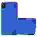 Cadorabo Hülle für Apple iPhone XS MAX Schutzhülle in Blau Hard Case Handy Hülle Etui