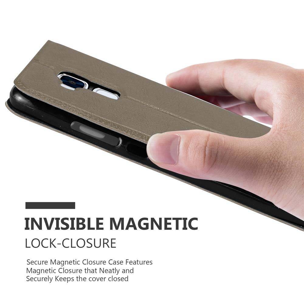 Cadorabo Schutzhülle für Honor 5C Hülle in Braun Handyhülle Book Case Cover Etui