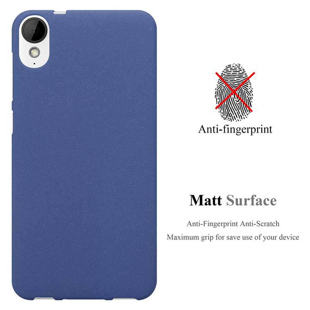 Cadorabo Schutzhülle für HTC Desire 10 LIFESTYLE / Desire 825 Hülle in Blau Handyhülle TPU Etui Cover Case