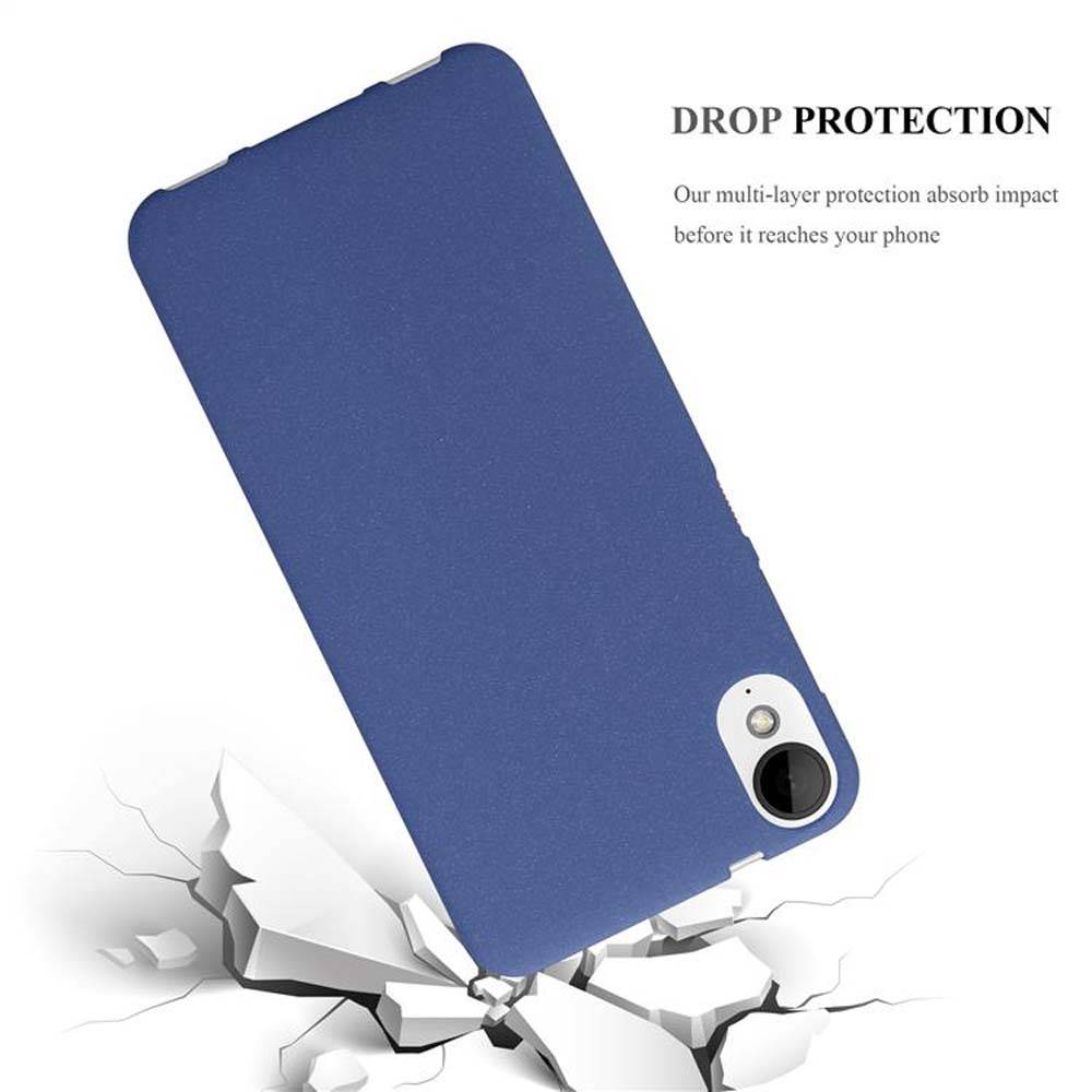 Cadorabo Schutzhülle für HTC Desire 10 LIFESTYLE / Desire 825 Hülle in Blau Handyhülle TPU Etui Cover Case