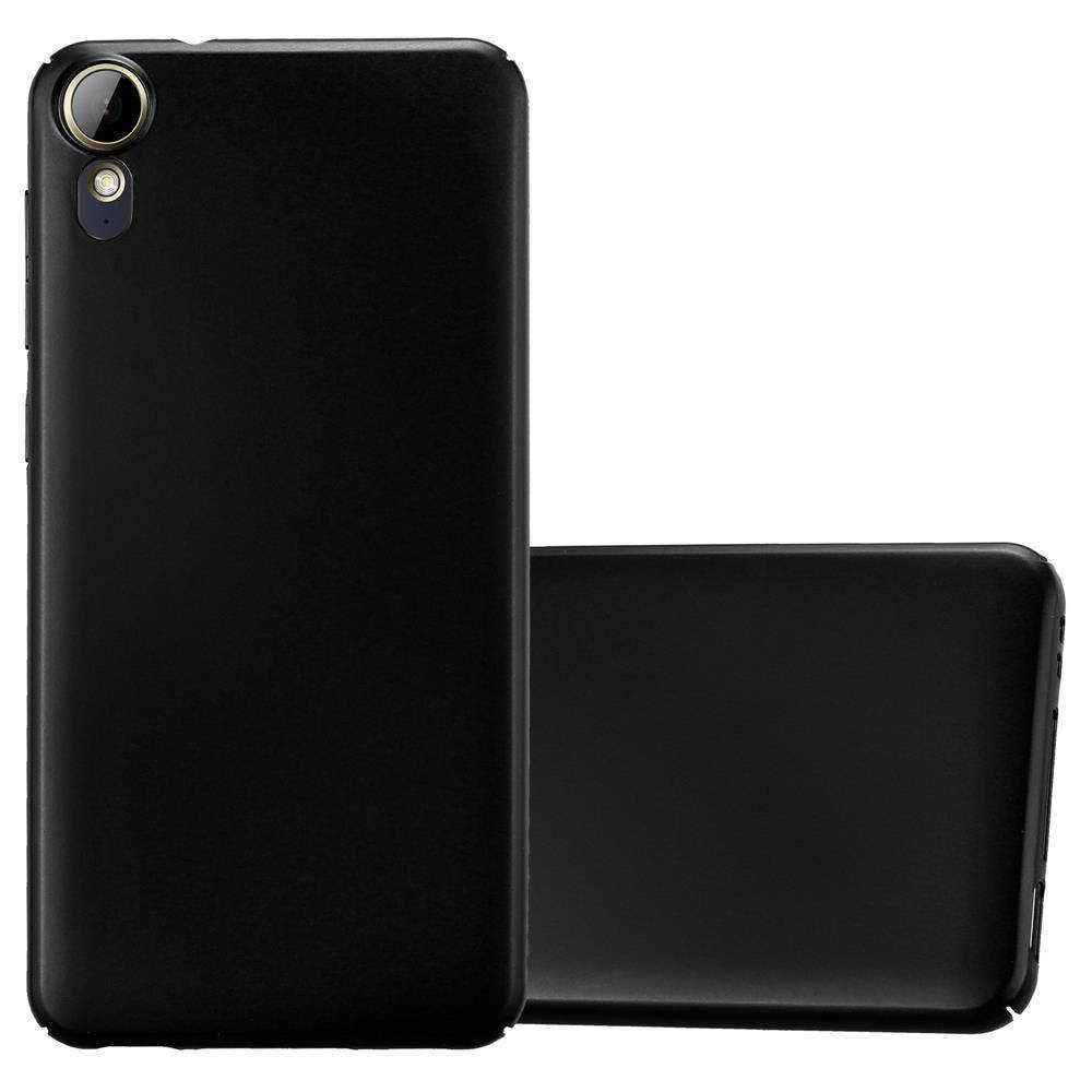 Cadorabo Hülle für HTC Desire 10 LIFESTYLE / Desire 825 Schutzhülle in Schwarz Hard Case Handy Hülle Etui
