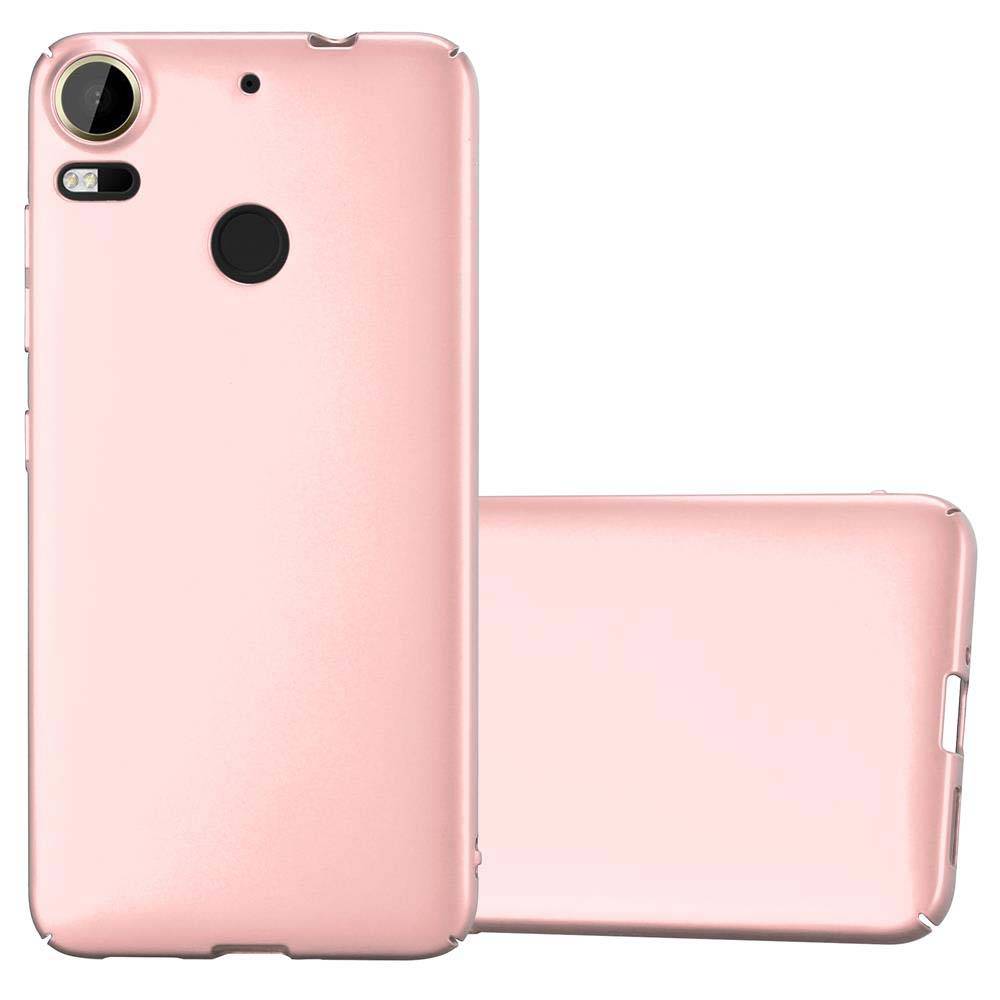 Cadorabo Hülle für HTC Desire 10 PRO Schutzhülle in Rosa Hard Case Handy Hülle Etui