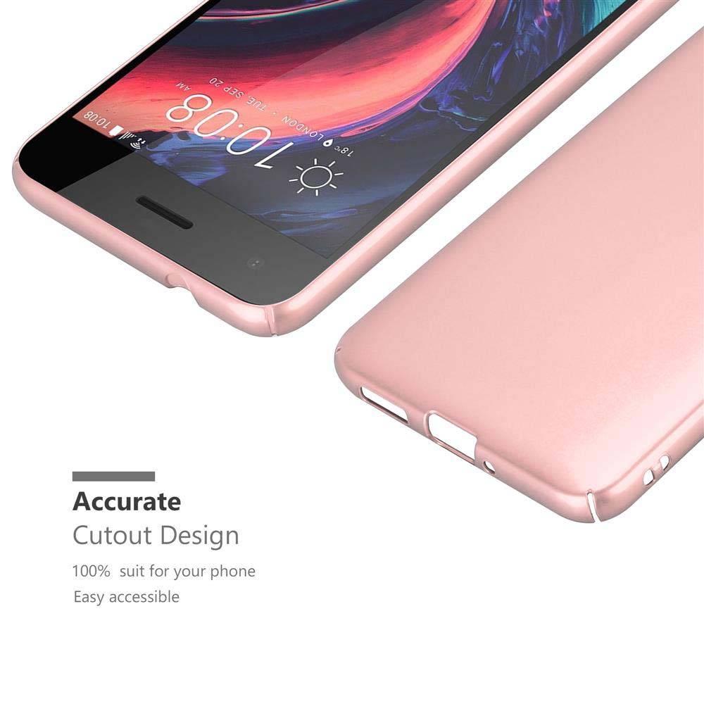 Cadorabo Hülle für HTC Desire 10 PRO Schutzhülle in Rosa Hard Case Handy Hülle Etui