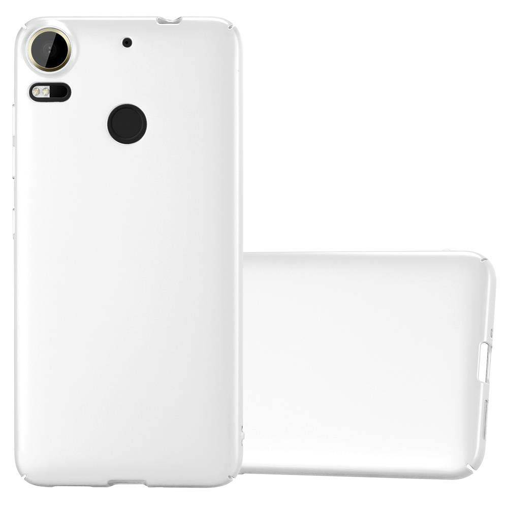 Cadorabo Hülle für HTC Desire 10 PRO Schutzhülle in Silber Hard Case Handy Hülle Etui