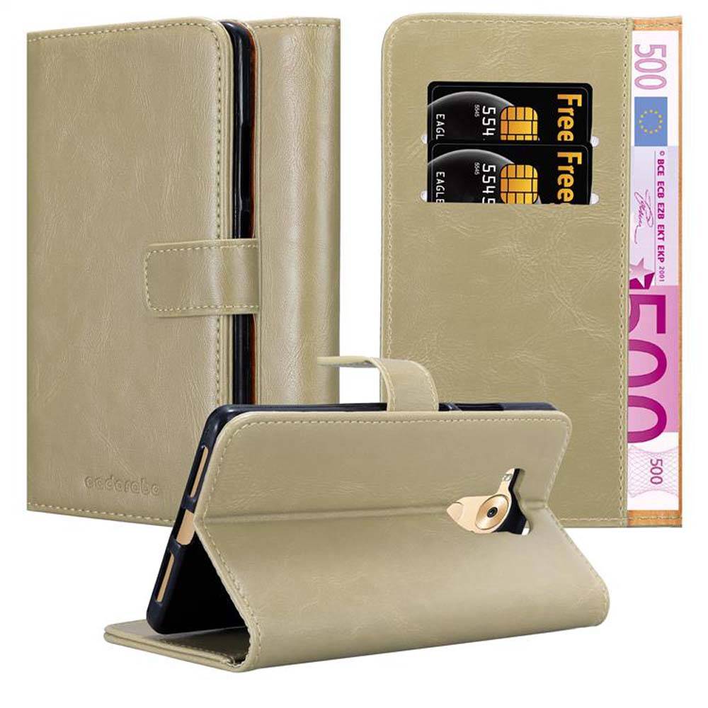 Cadorabo Hülle für Huawei MATE 8 Schutzhülle in Braun Handyhülle Book Tasche Case Etui Luxury