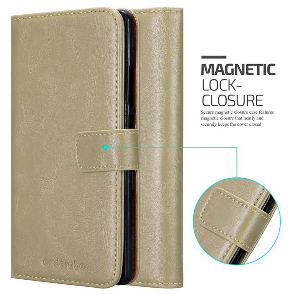 Cadorabo Hülle für Huawei MATE 8 Schutzhülle in Braun Handyhülle Book Tasche Case Etui Luxury