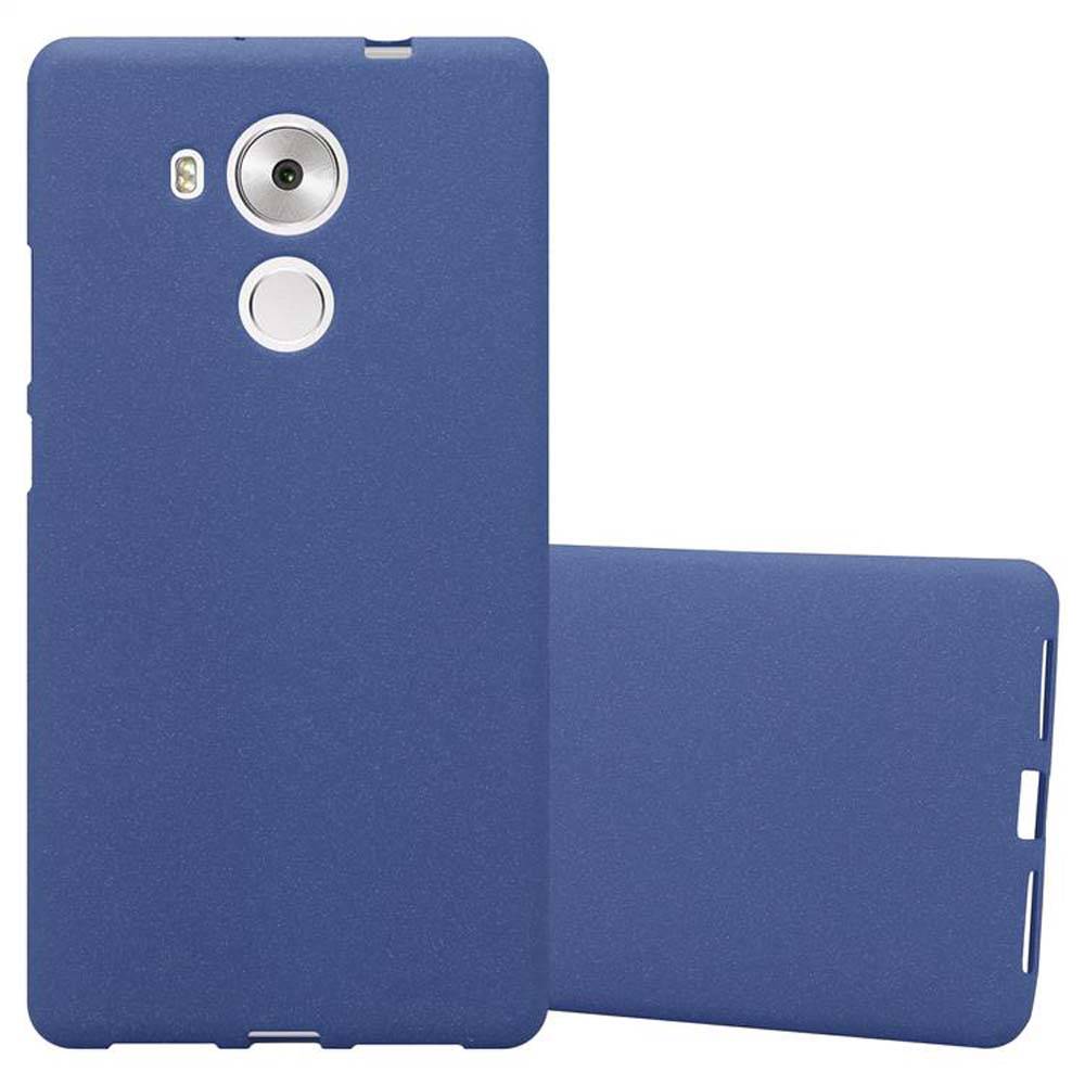Cadorabo Schutzhülle für Huawei MATE 8 Hülle in Blau Handyhülle TPU Etui Cover Case