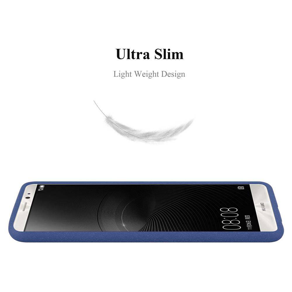 Cadorabo Schutzhülle für Huawei MATE 8 Hülle in Blau Handyhülle TPU Etui Cover Case