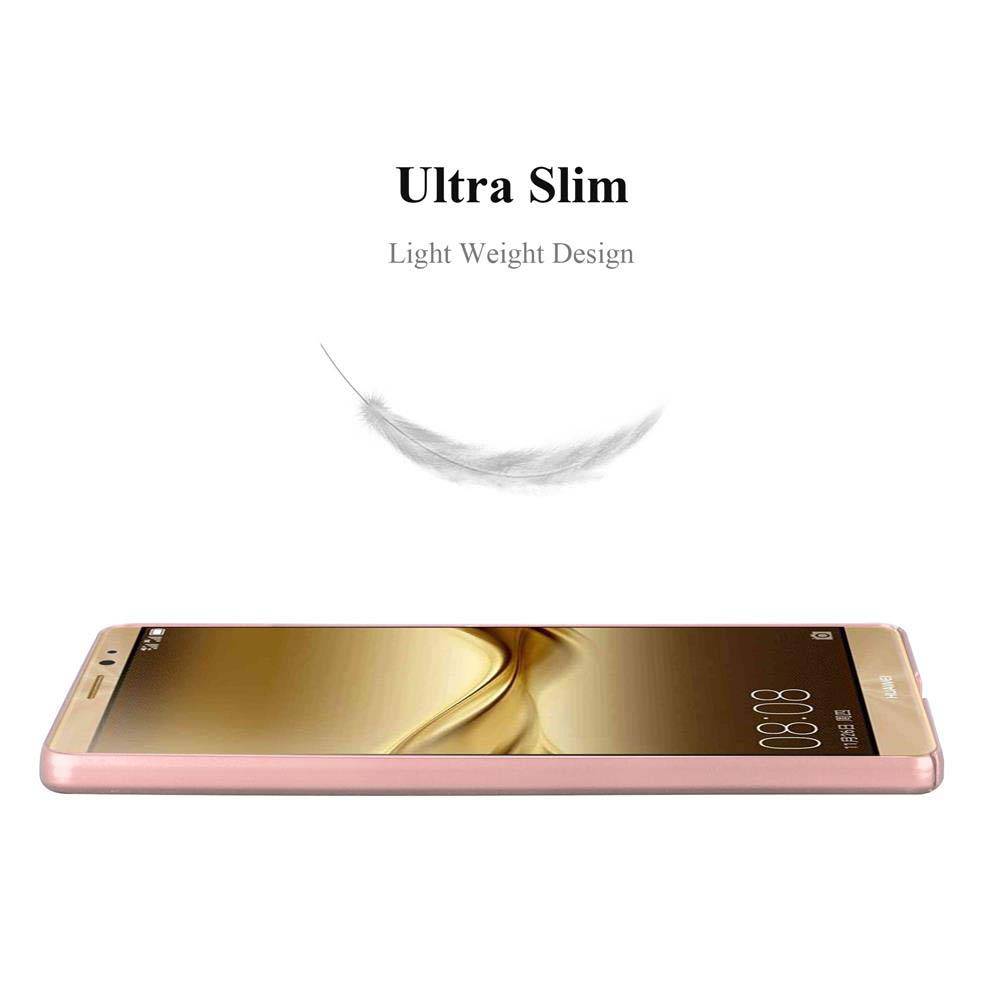 Cadorabo Hülle für Huawei MATE 8 Schutzhülle in Rosa Hard Case Handy Hülle Etui